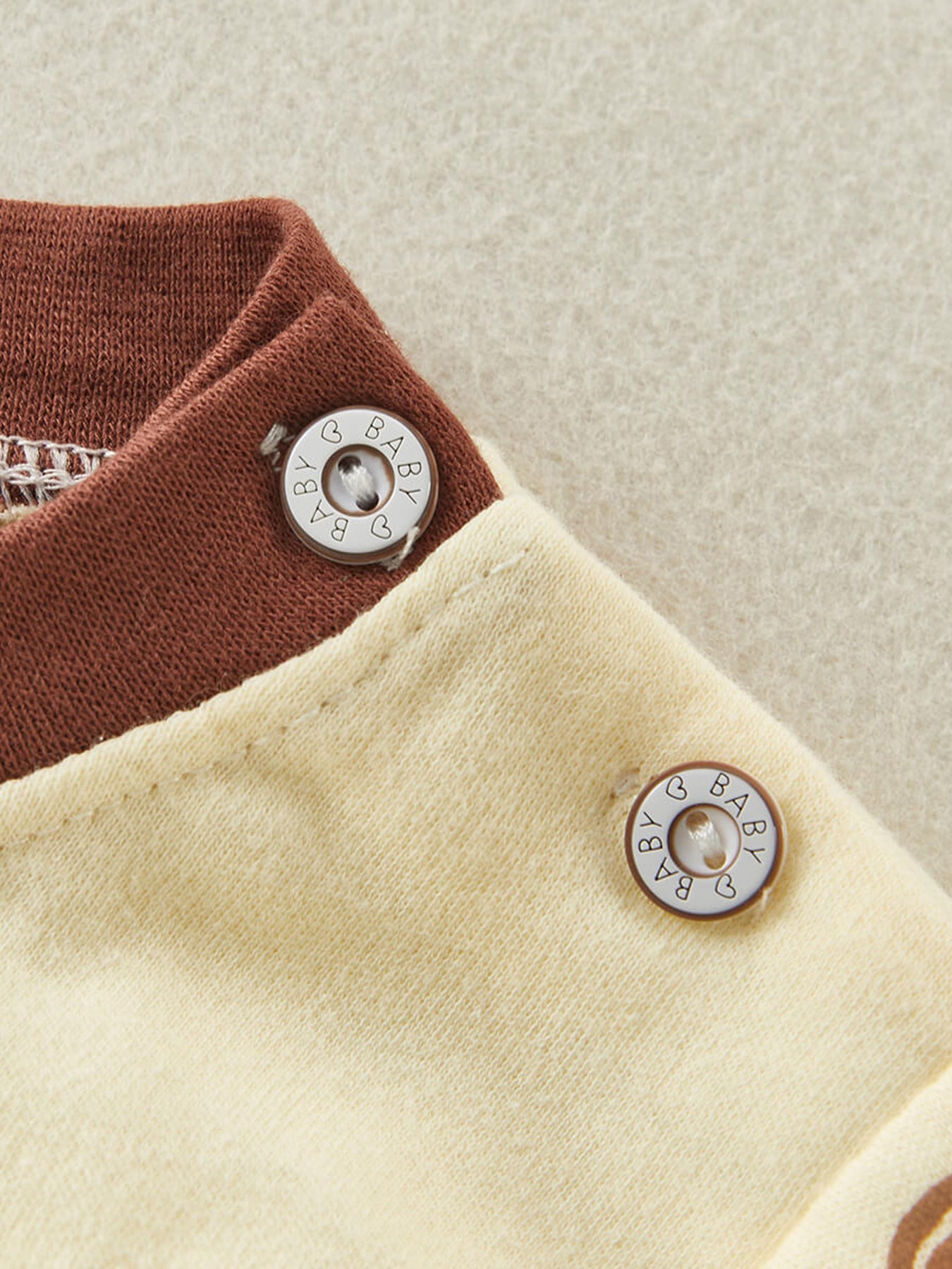 2-piece set cartoon letter print sweater with long sleeves and pants - Jano