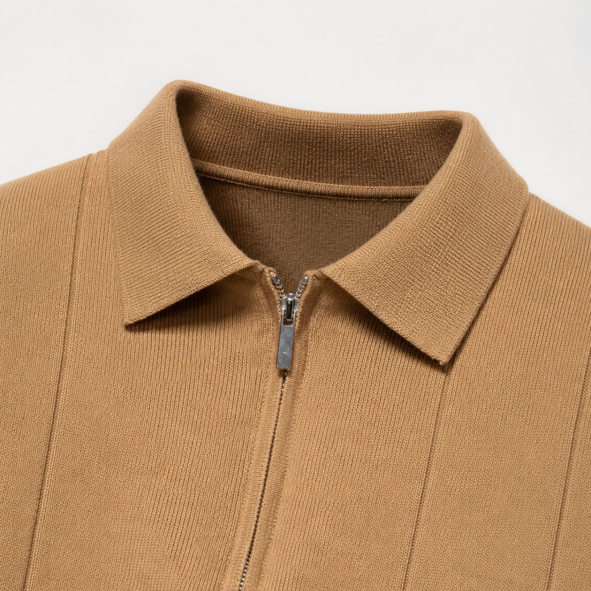 Hugo | Polo with Short Zip and Classic Collar