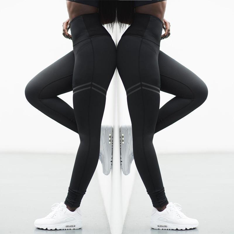 High-Waisted Compression Sports Leggings for Women