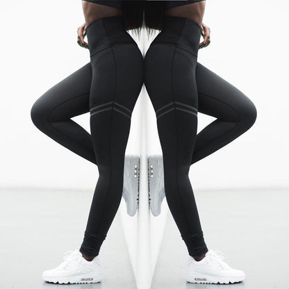 High-Waisted Compression Sports Leggings for Women