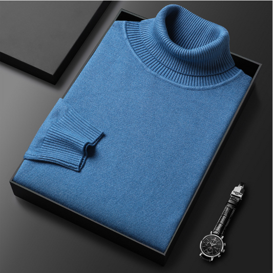Brylon - Suéter de cuello alto de lujo para hombre