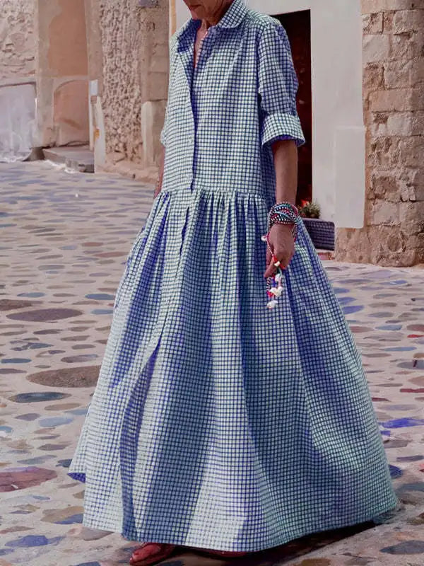 Women's Long Sleeve Dress - Runa