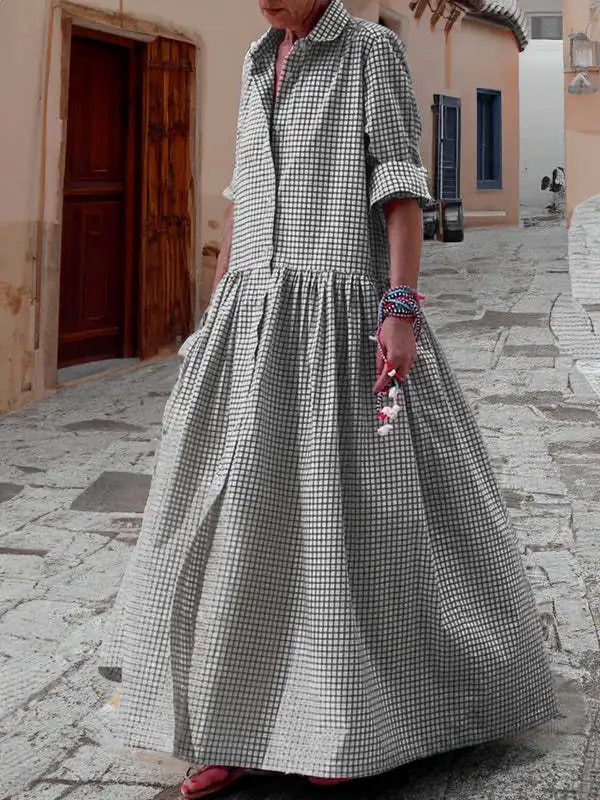 Women's Long Sleeve Dress - Runa