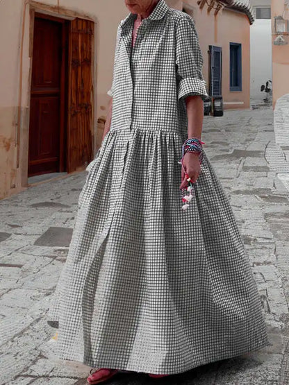 Women's Long Sleeve Dress - Runa
