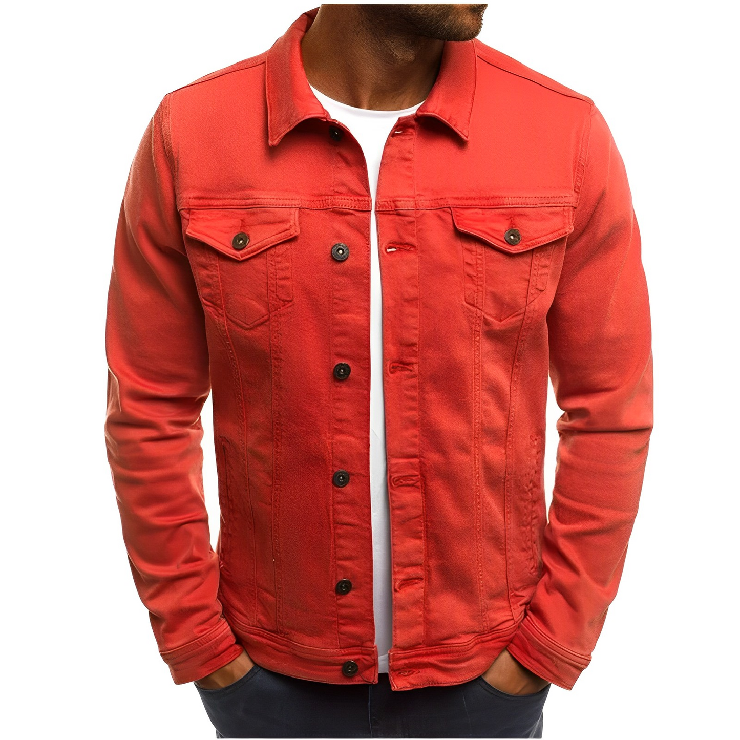 Herren-Sommerjacke – Jeansjacke