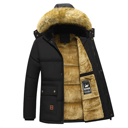 Giacca invernale da uomo con imbottitura in piuma - Danny