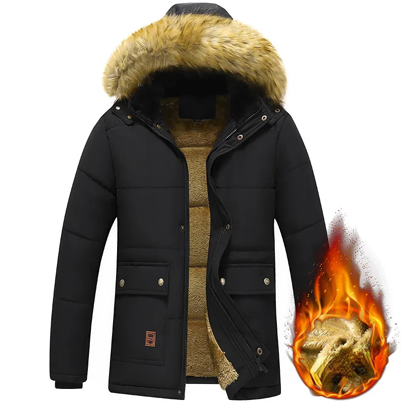 Giacca invernale da uomo con imbottitura in piuma - Danny