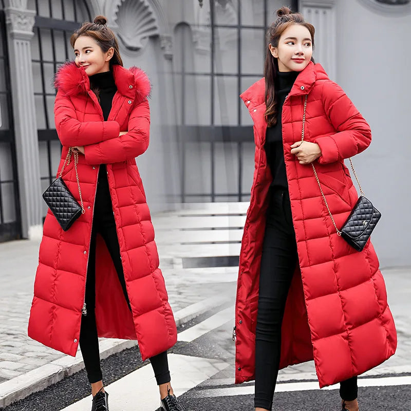 Long Parka Winter Coat for Women - Avia