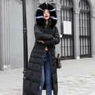 Abrigo parka largo de invierno para mujer - Avia