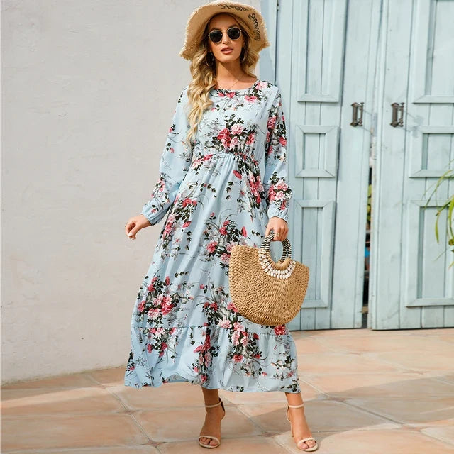Bohemian Maxi Dress - Maxime