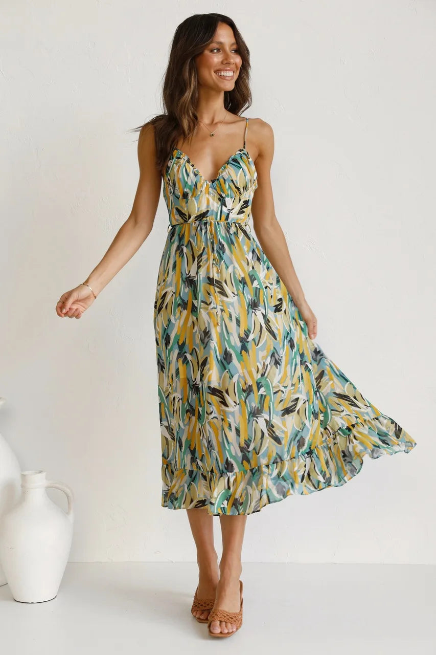 Colourful Dress - Belinda