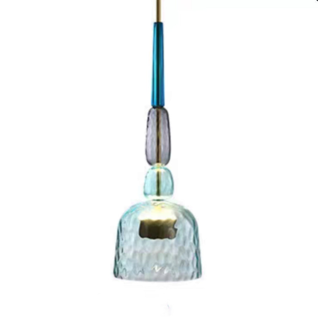 Lustră suspendată elegantă din sticlă, cu LED, Madre - modernă și cu o atmosferă plăcută