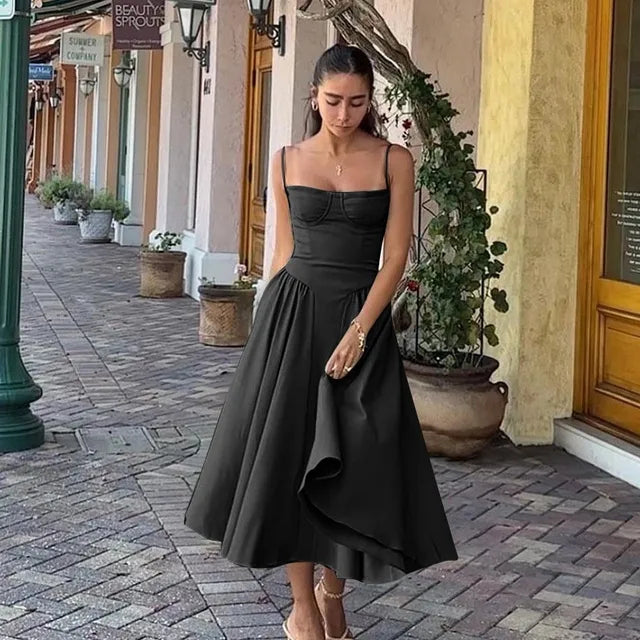 Sleeveless Corset Dress - Raquel