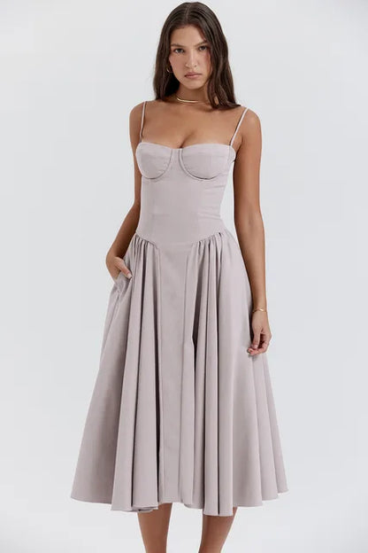 Sleeveless Corset Dress - Raquel