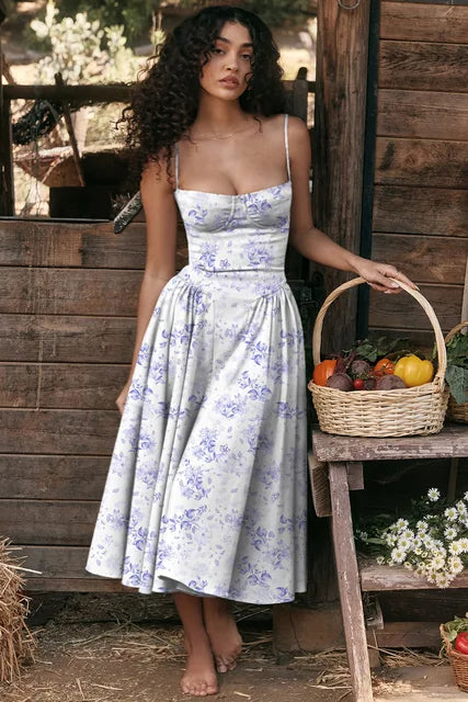 Sleeveless Corset Dress - Raquel