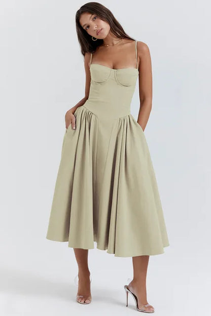 Sleeveless Corset Dress - Raquel