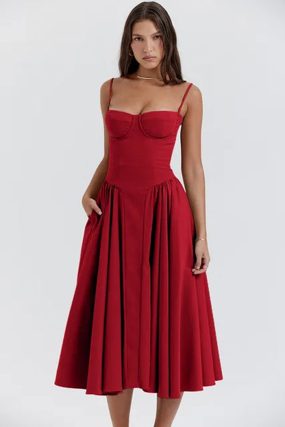 Sleeveless Corset Dress - Raquel