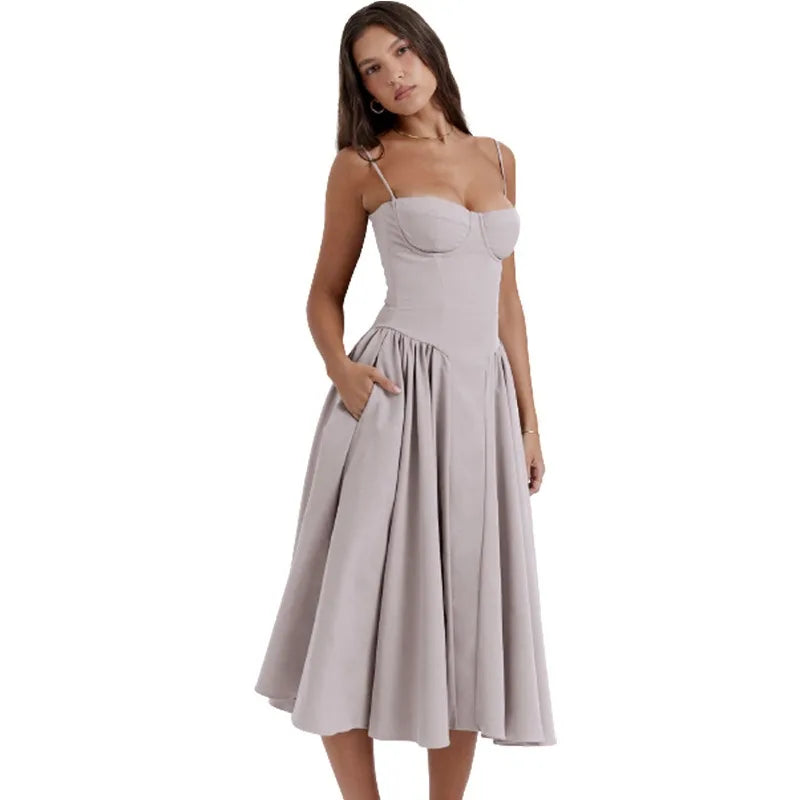 Sleeveless Corset Dress - Raquel
