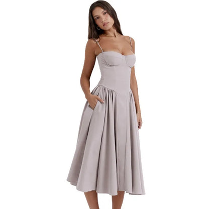 Sleeveless Corset Dress - Raquel