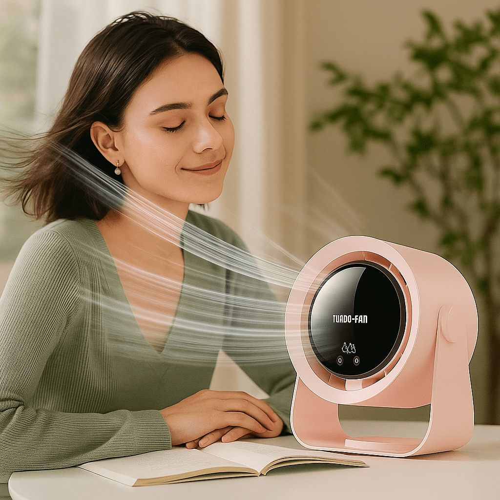 Ventilador LED Turbo silencioso sin aspas