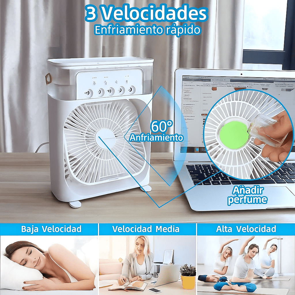Portable 3-in-1 Air Cooler Fan