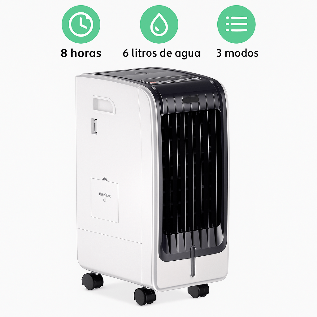リモコン付きポータブル6L気化式冷風機