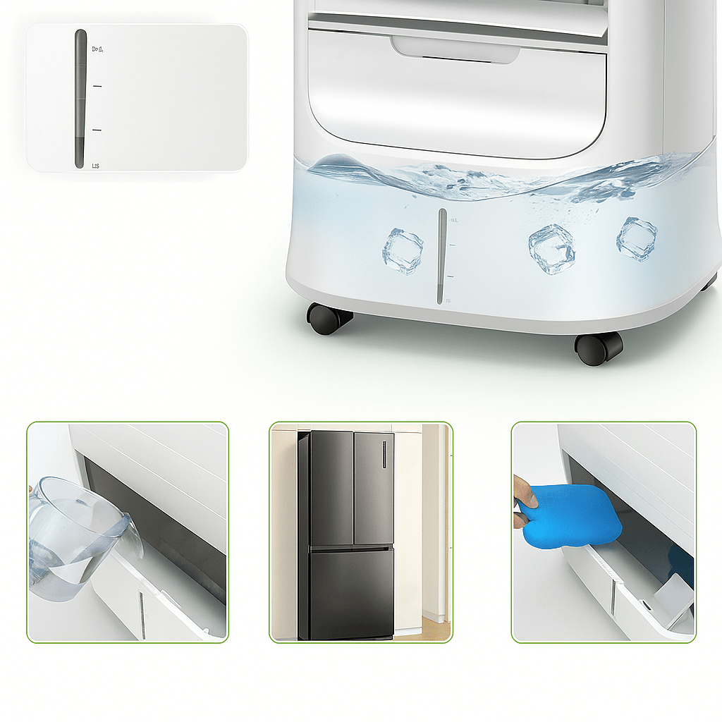 Smart 4-in-1 Portable Evaporative Cooler