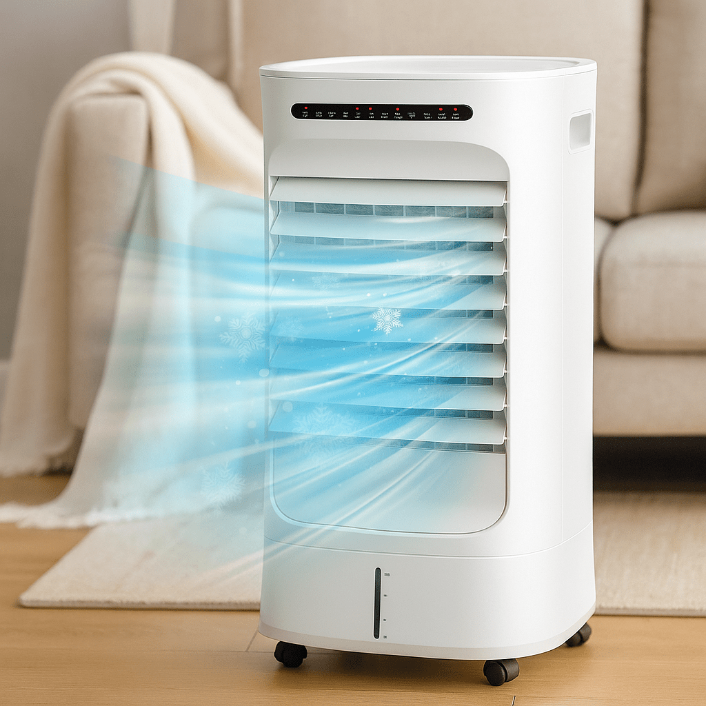 Smart 4-in-1 Portable Evaporative Cooler