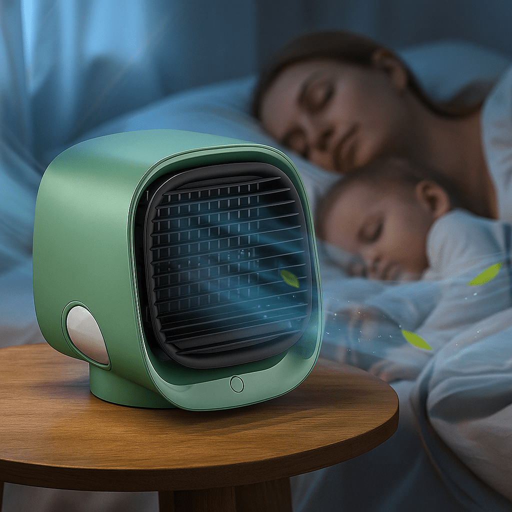 Aron Compact 2-in-1 USB Air Conditioner