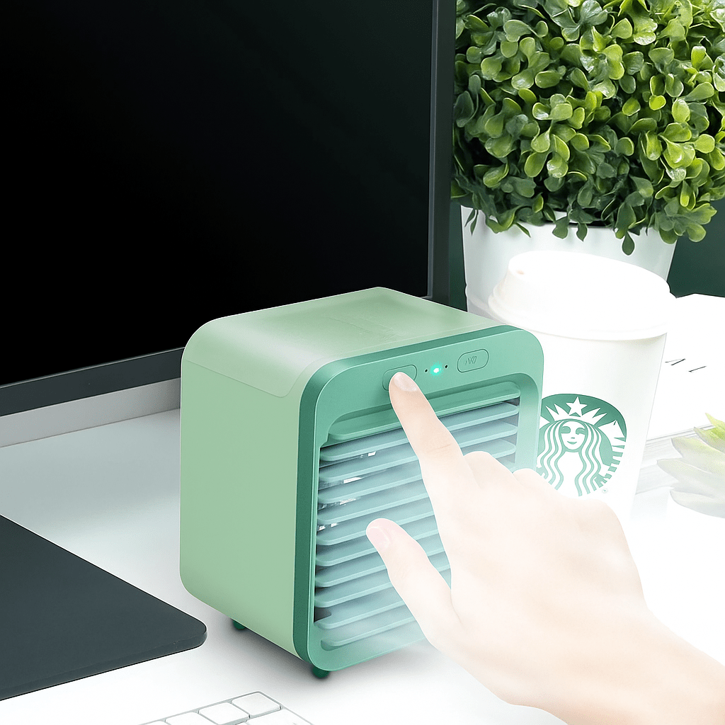 Coolivio Mini Air Cooler 3 in 1 Portable USB