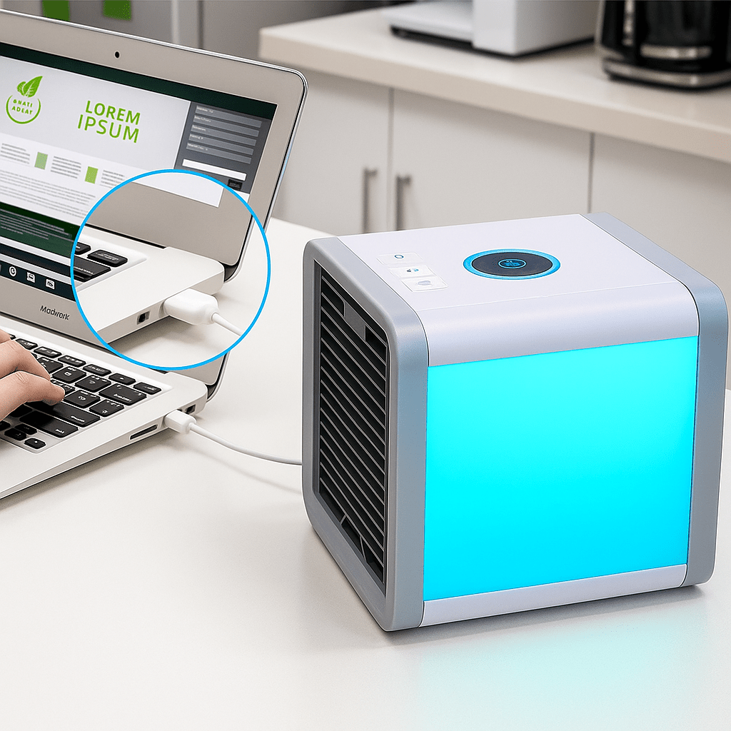 ポータブルエアコン Artic Air™ 3 in 1 USB