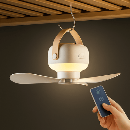 Ventilator fără fir AirMate, reîncărcabil, cu telecomandă