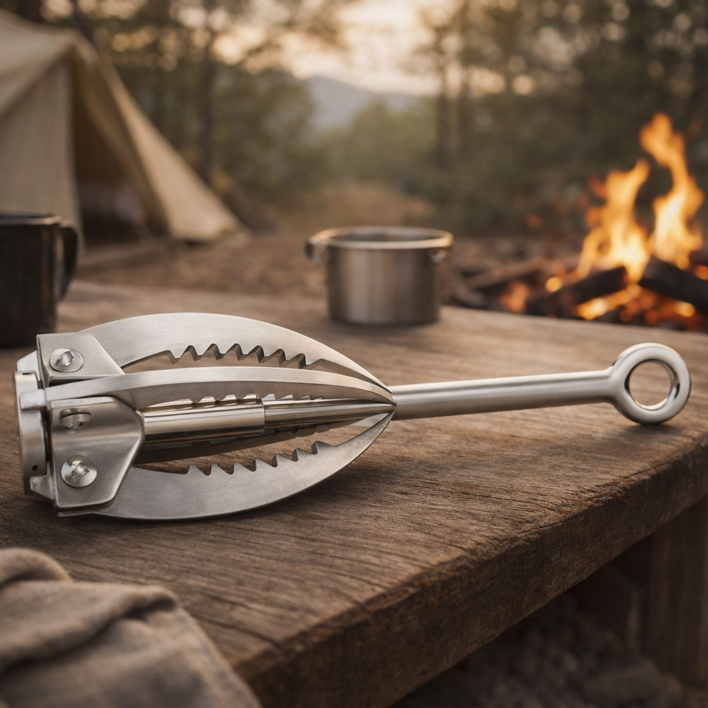 Foldable Grappling Hooks | Stainless Steel, Compact | Camping