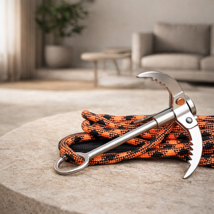 Foldable Grappling Hooks | Stainless Steel, Compact | Camping