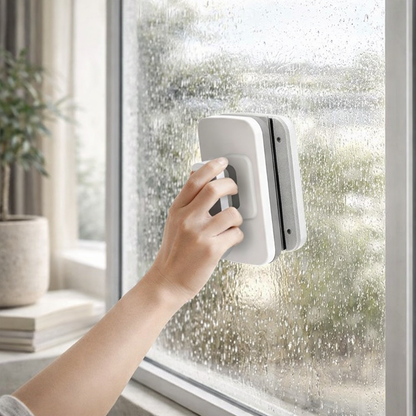Magnetic Window Cleaner for Double Glazing, Safe Cleaning