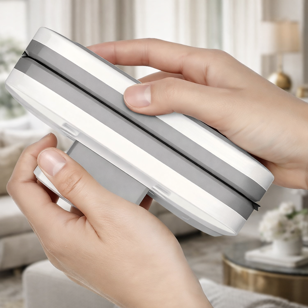 Magnetic Window Cleaner for Double Glazing, Safe Cleaning