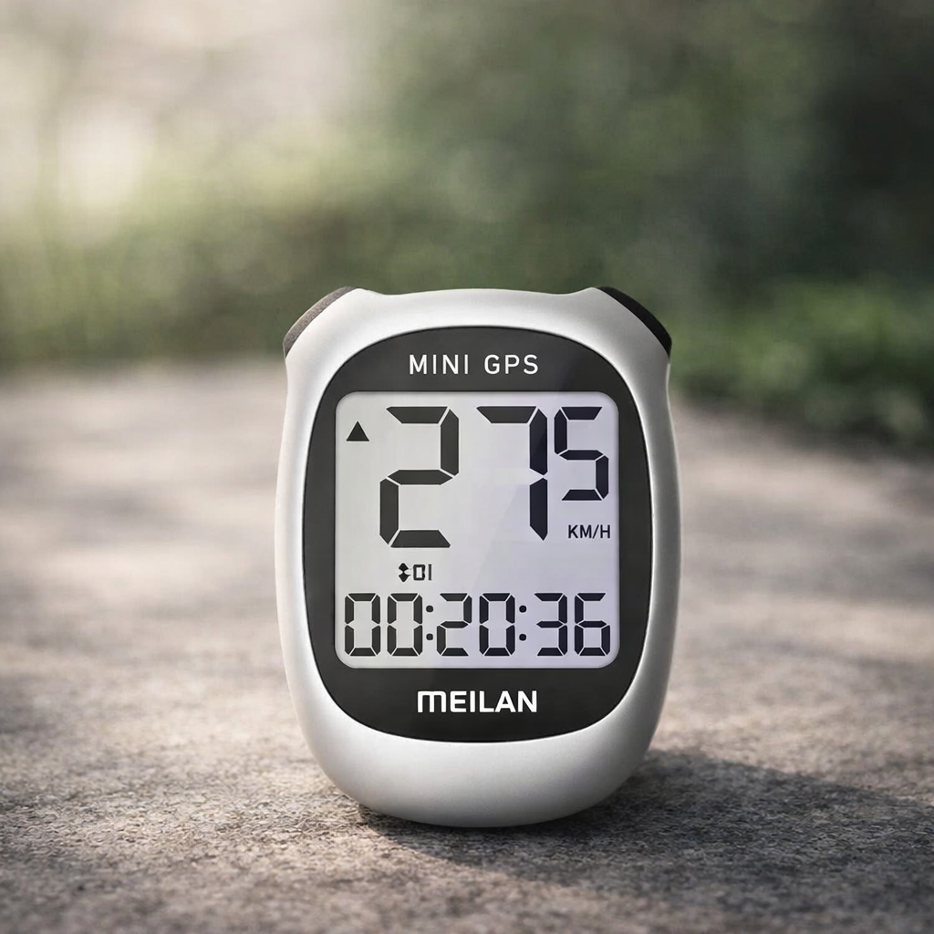 GPS-mérő | újratölthető, vízálló, megvilágított