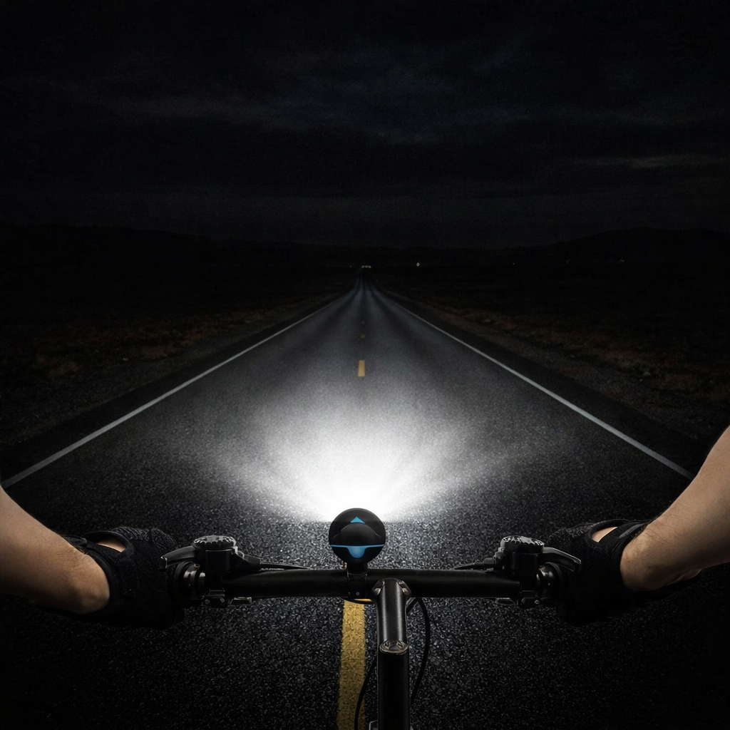 Luz para bicicleta | 3 em 1, LED recarregável | Buzina, elevada visibilidade