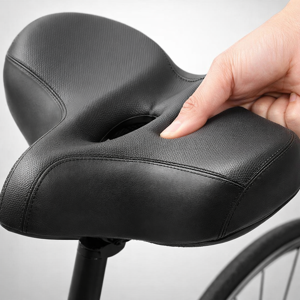Sedlo na kolo | pohodlné, ergonomické | extra široké, prodyšné