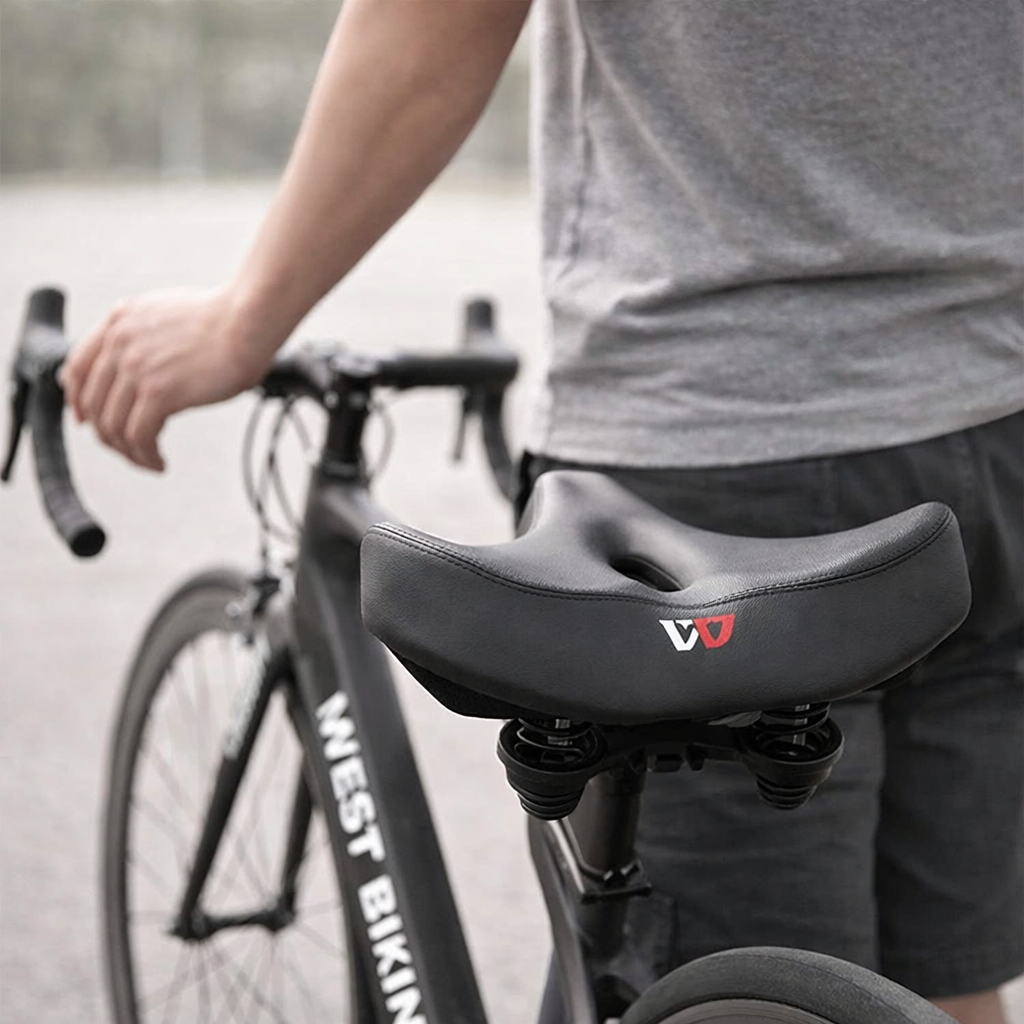 Sedlo na bicykel | pohodlné, ergonomické | extra široké, priedušné