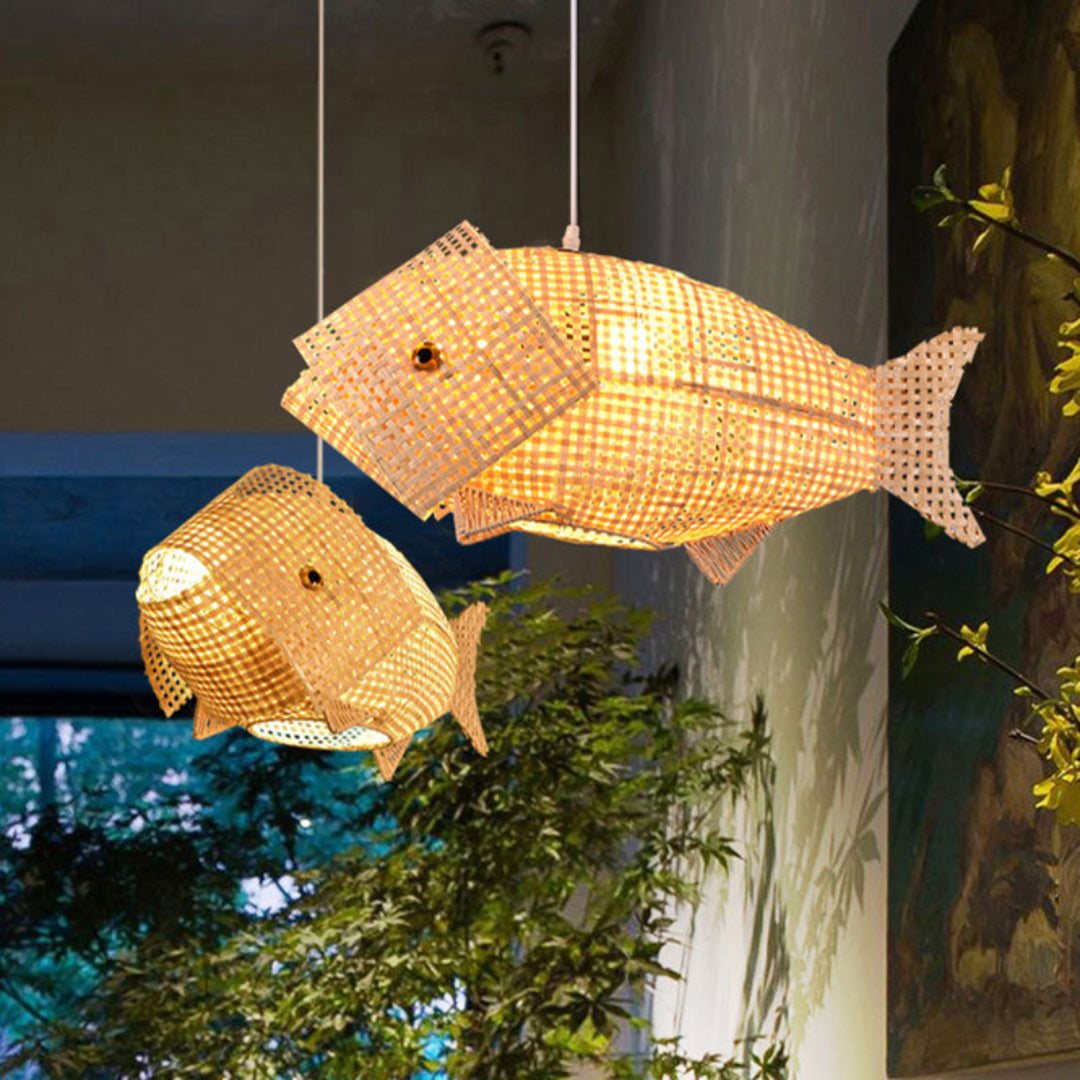 Exotic Pendant Lamp AsianGlow – Warm Light and Unique Design