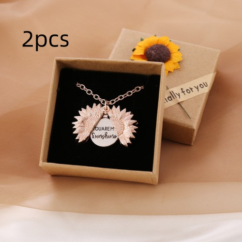 Sunflower Necklace - Elegant and Stylish