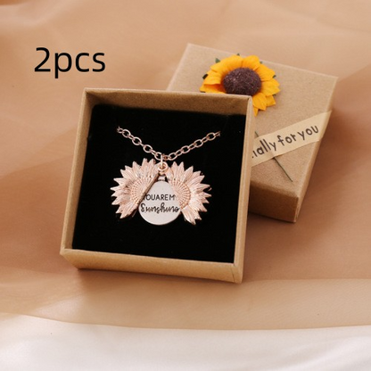 Sunflower Necklace - Elegant and Stylish