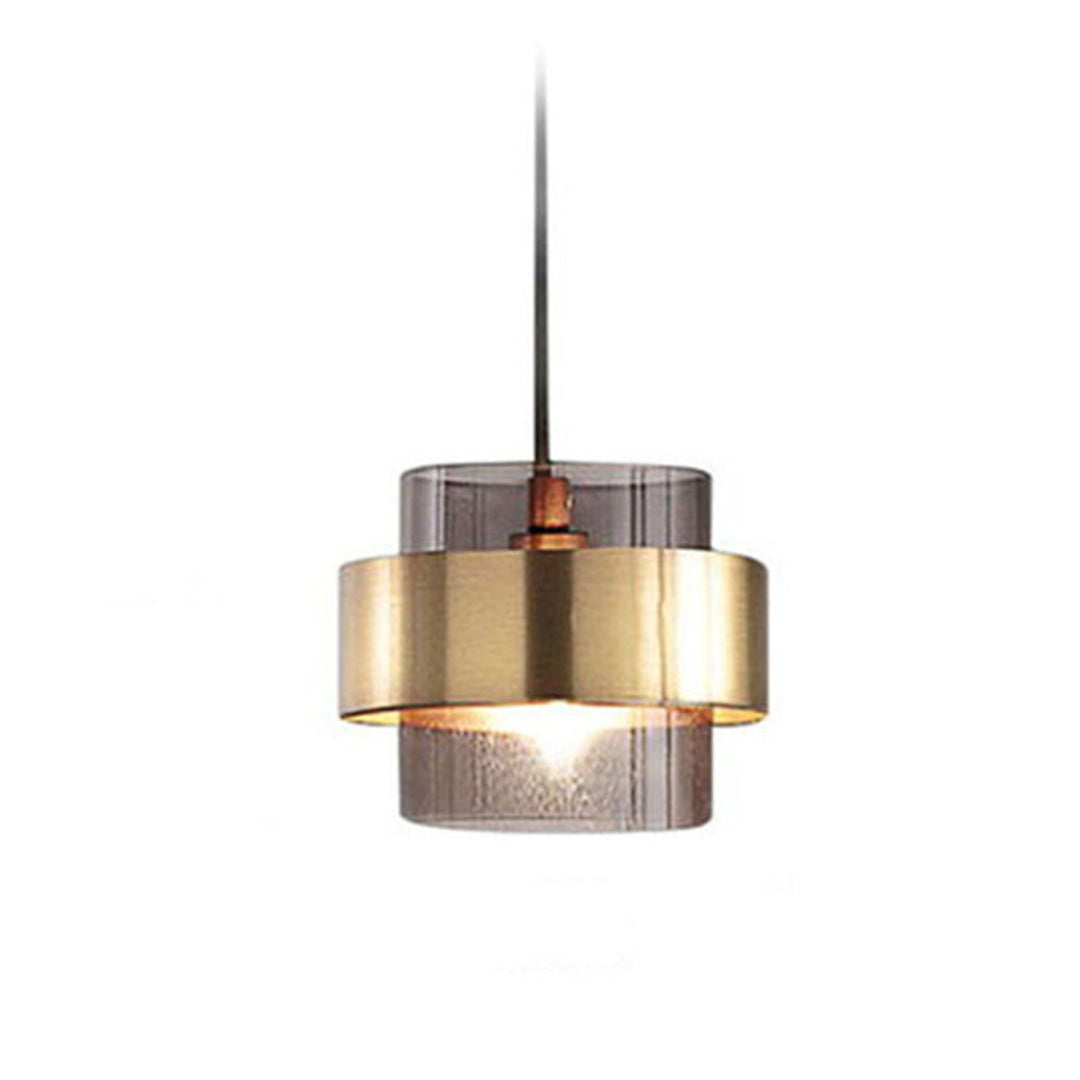 Scandinavian Round Glass Pendant Lamp – Modern and Elegant Design