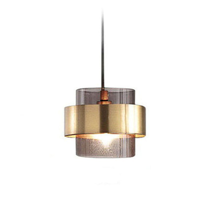 Scandinavian Round Glass Pendant Lamp – Modern and Elegant Design