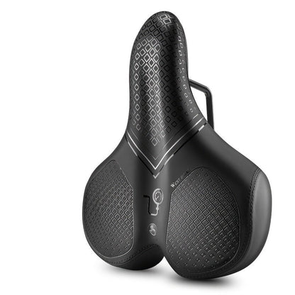Inflatable Bicycle Saddle with Air Cushion for Comfort During Long Rides