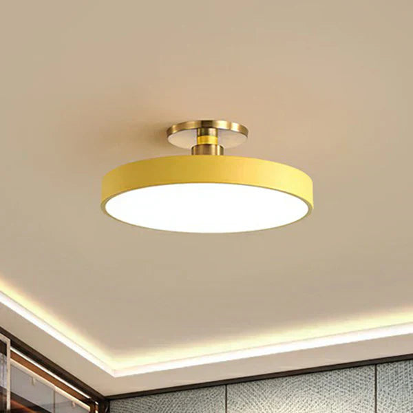 RoundGlow Ceiling Lamp – Minimalist Design for Modern Living
