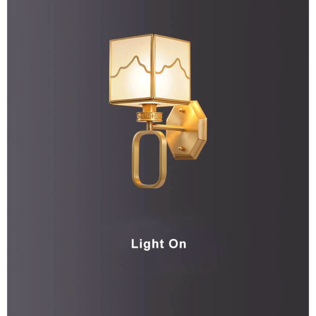 CubeLuxe - moderne kubeformet vegglampe