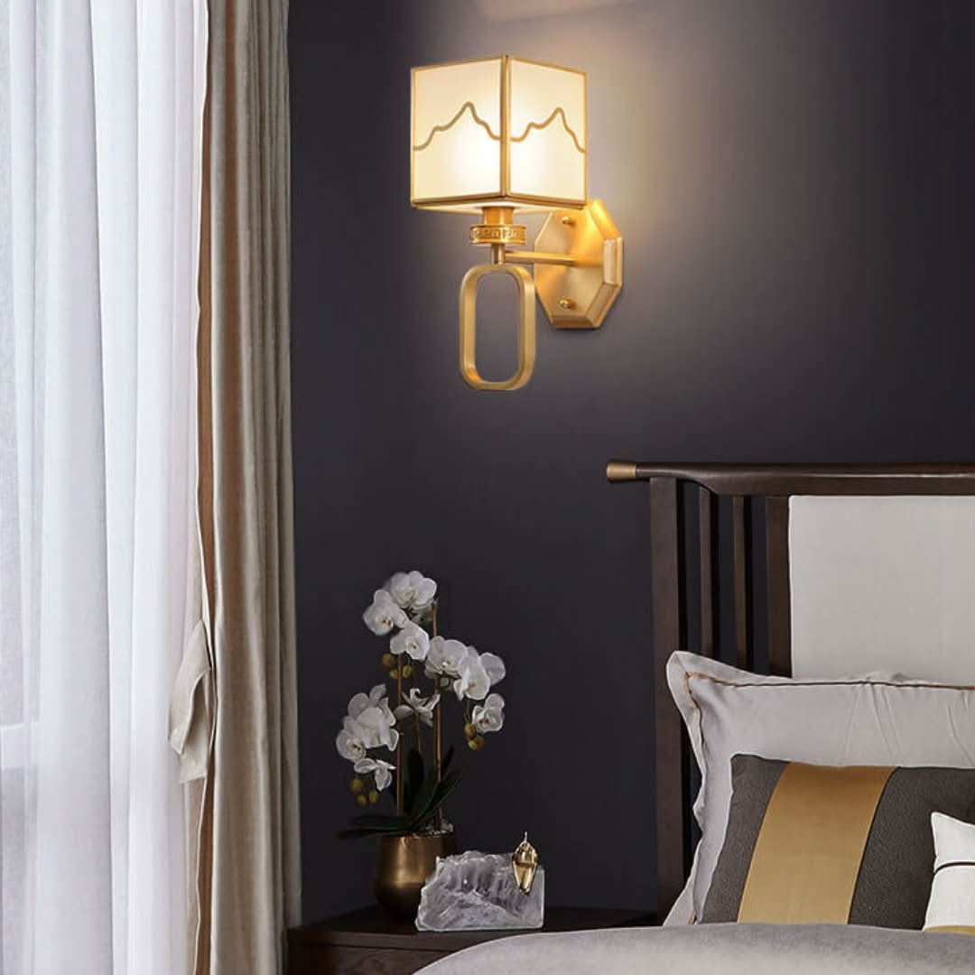 CubeLuxe - moderne kubeformet vegglampe