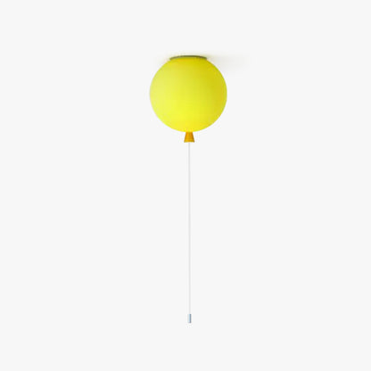 Plafoniera LED giocosa con design a palloncino